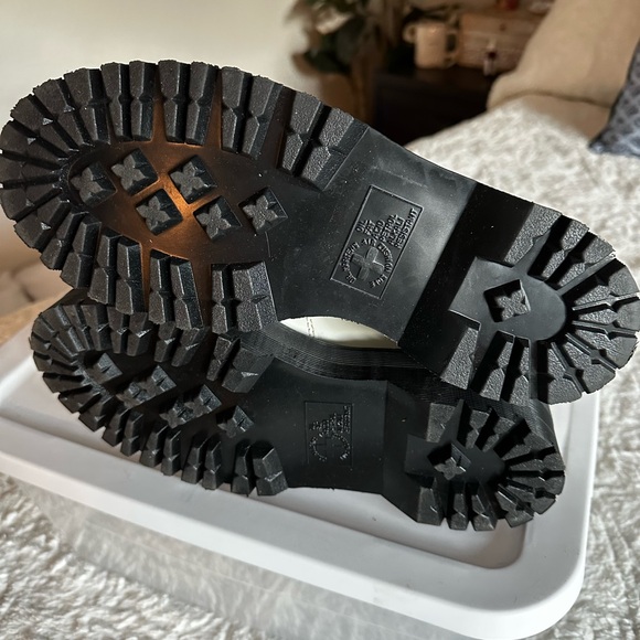 Dr. Martens White Ankle Boots - Picture 6 of 6